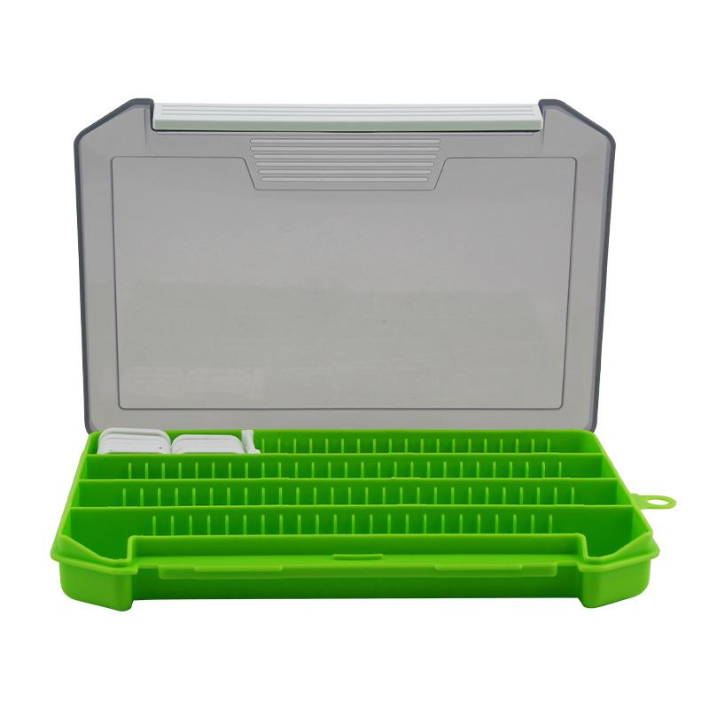 Single Layer Multi-Use Storage Box for Lures, Sinkers, Stoppers, & Connectors