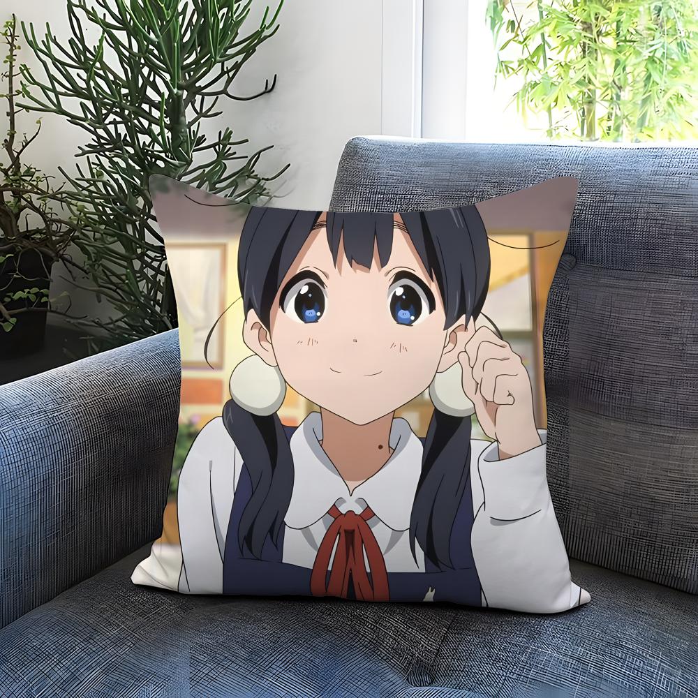 

K-KKamisamaS KissSS Cushion Cover Comfortable Reversible Pillow Cover Ideal for Car Sofa Bedroom & Beyond 30cmx30cm