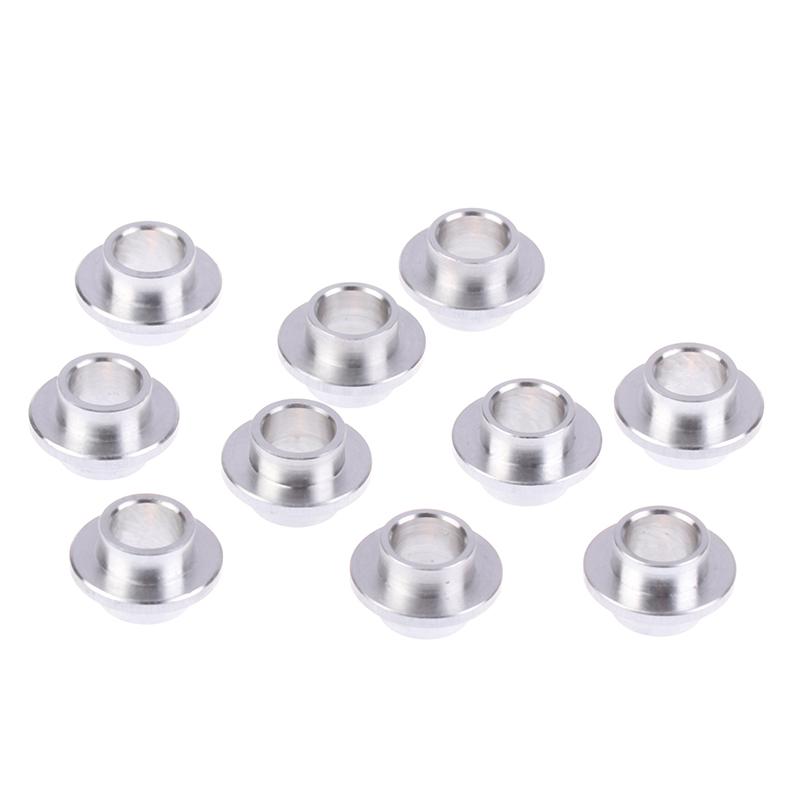 10Pcs 10.3Mm Aluminium Skateboard Scooter Bearing Spacers Skate Wheel Replacement Bearing Bushing For Roller Skates Parts