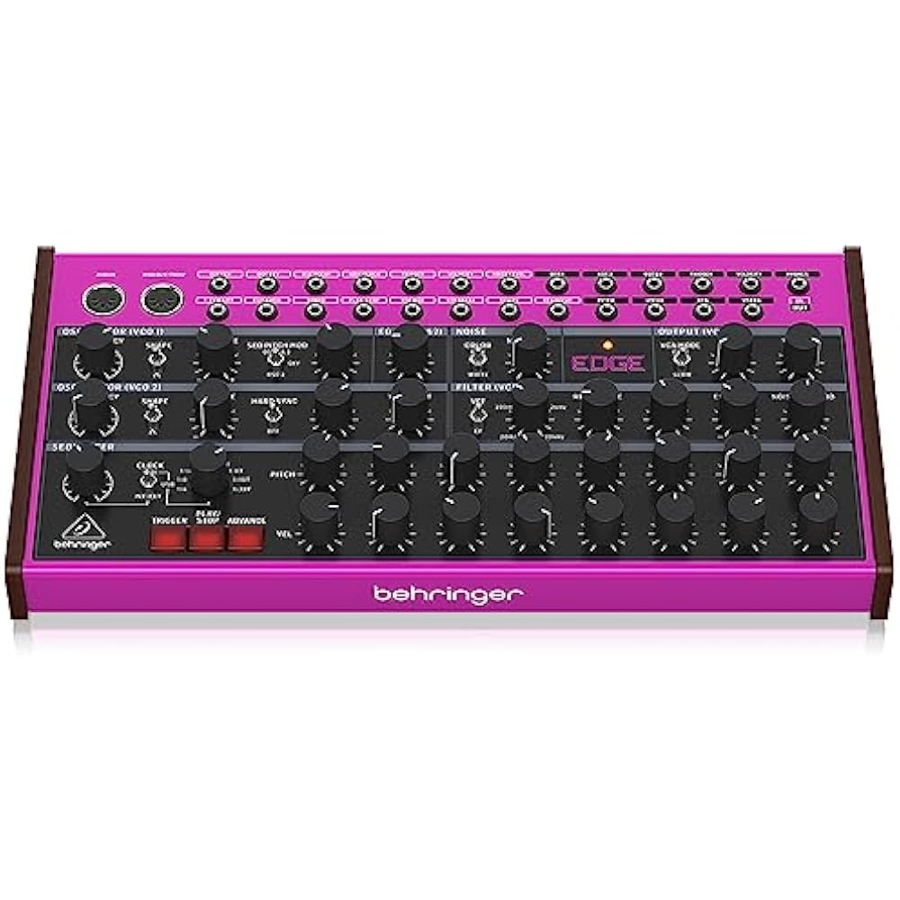 Behringer Behringer Analog Semi-Modular Percussion Synthesizer with Built-In Sequencer MIDI/USB M...