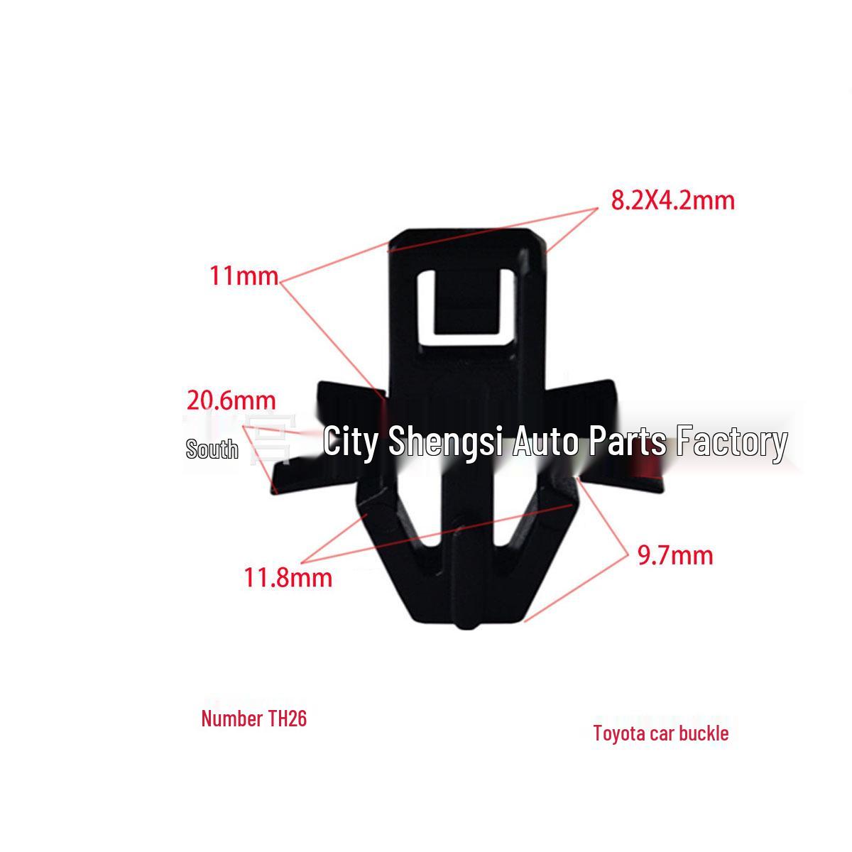 

Toyota Dashboard Accessories & Trim Clip Kit 10000