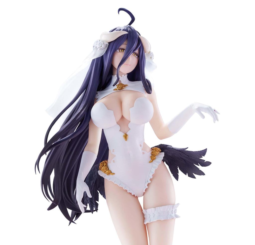 Overlord GLITTER GLAMOURS ALBEDO WEDDING Wedding Dress Albedo Figure & Ver.