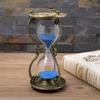 Metal Creative Sun God Hourglass Timer, Mythological Home Decor Figurine, High-End Craft Gift for Office Desk Shelf