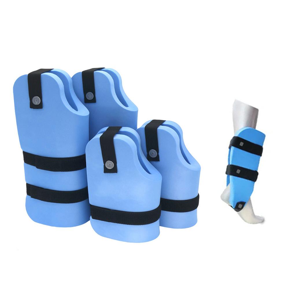 Portable Adjustable Foam Swim Aquatic Cuffs 2Pcs Water Aerobics Exercise Set Swimming Accessory for Arms And Ankles