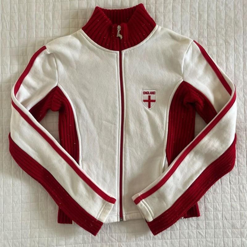 2026 Womens Slim Fit Half-Zip Mock Neck Sweatshirt Personalized Letter Embroidery Street Style Casual Top