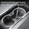 For Tesla New Model 3+ Highland 2024 2025 Water Cup Holder Central Control Cup Slot Silicone Cup Holder Limiter Car Accessories