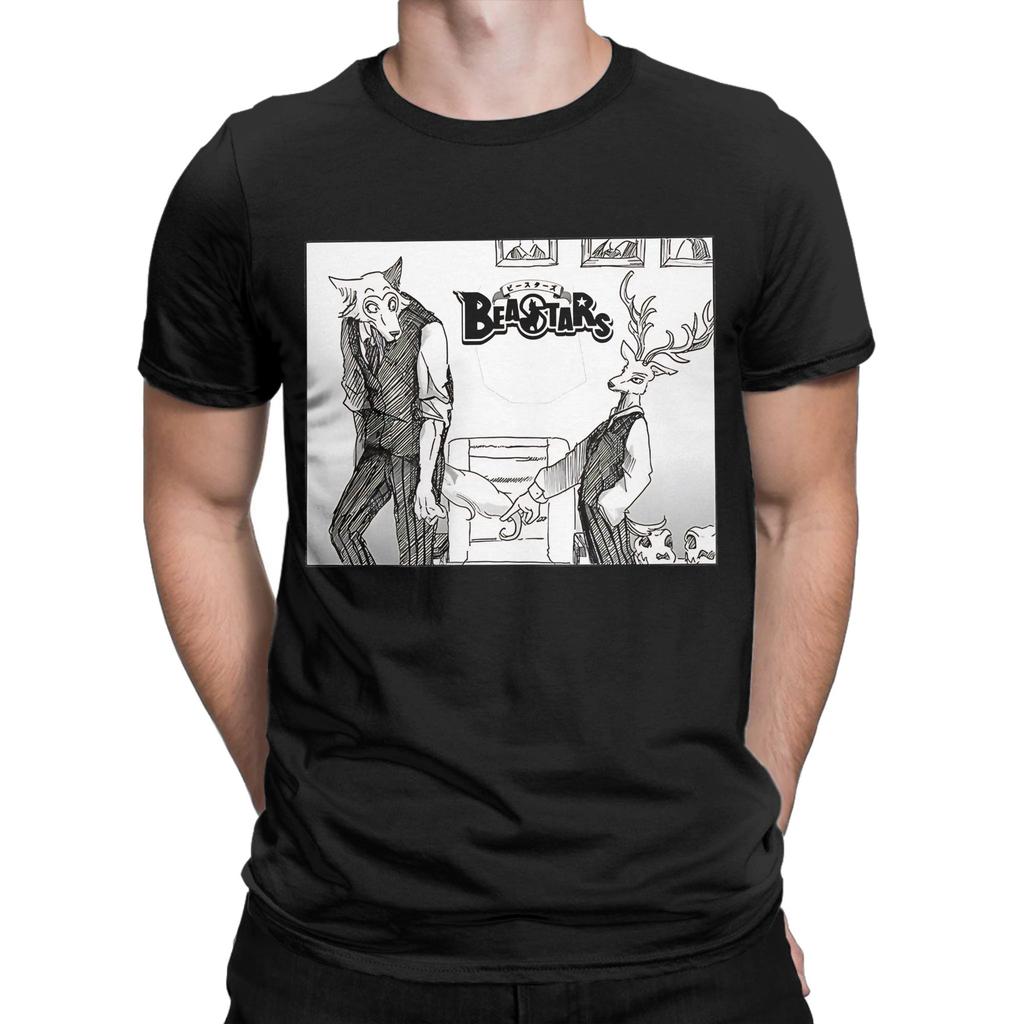 Beastars BEASTARS Sezonul Final Par Grafică Amuzantă Tricou 100% Bumbac BEASTARS Sezonul Final Par
