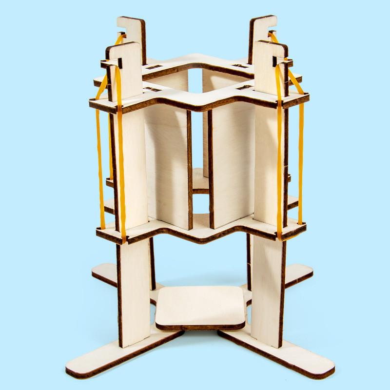 

Science Experiment Diy Shock Absorber Model Educational Toy For Kids Science Learning