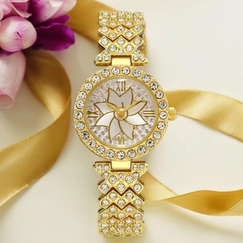 Watch Ladies Diamond Small Dial Bracelet Women's Quartz Watch Fashion Women's Watch Wrist Watch Women