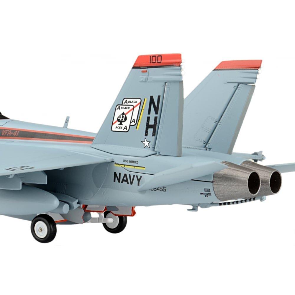 JCW Scale US Air Force Black Aces NH100 Finished Model 1/72 F/A-18F VFA-41