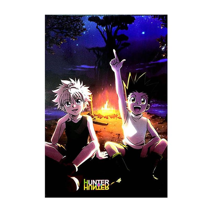

Hot Hunter x Hunter аниме Killua Zoldyck GON FREECSS живопись искусство печать плакатов холст домашний декор картина настенный принт 21*30cm