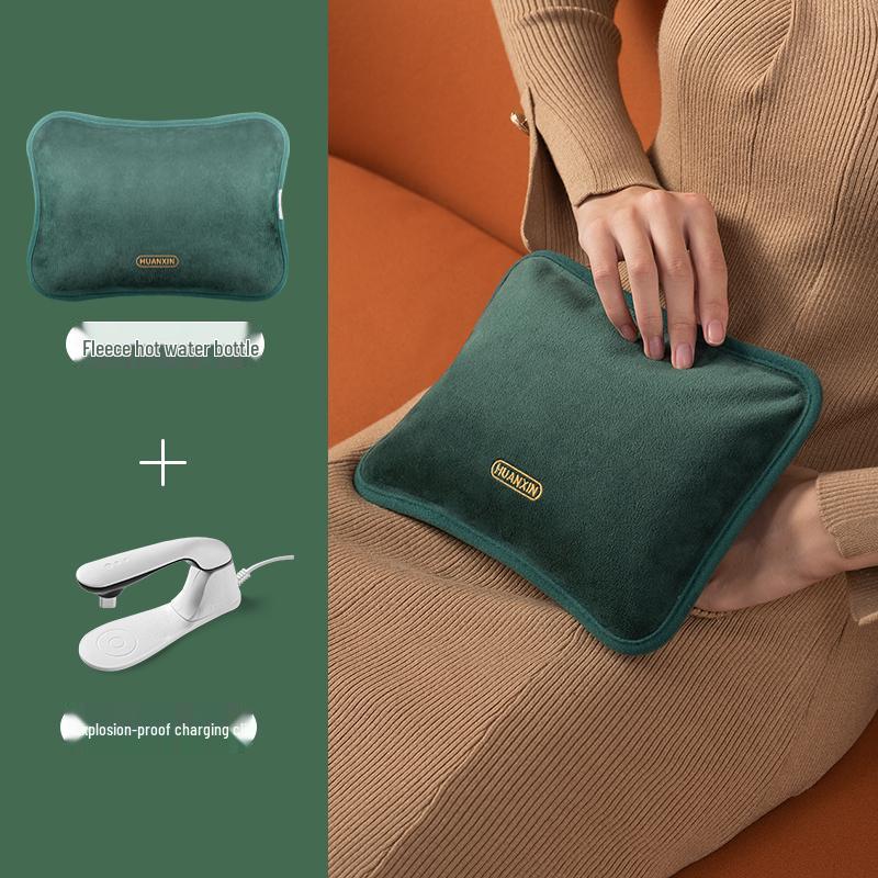 2025 New Explosion-Proof Rechargeable Electric Hot Water Bottle & Hand Warmer for Girls