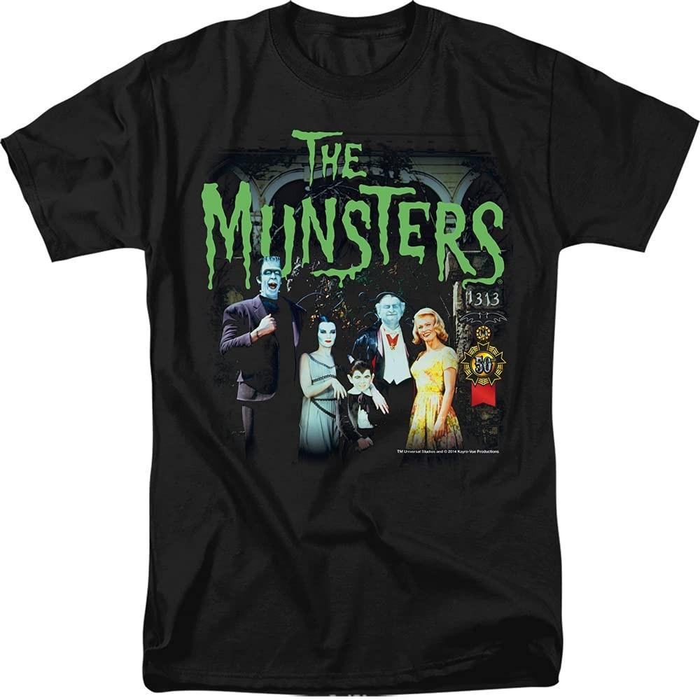 NBC 1313-50th Anniversary - The Munsters Adult T-Shirt S-5XL OM484 Unisex T-Shirt M