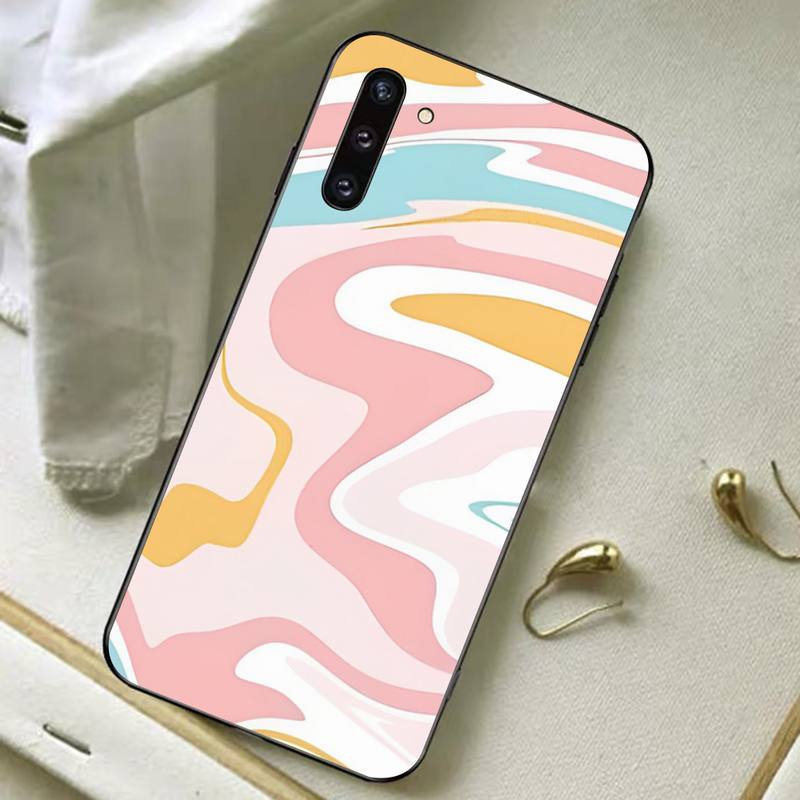 Liquid Swirl Abstract Phone Case for Samsung A51 A30s A52 A71 A12 for Huawei Honor 10i for OPPO vivo Y11 cover