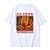 Glizzy Gobbler Funny Hot Dog Graphic TShirt Unisex Women Clothing Casual Pure Cotton Streetwear TShirts Fashion Vintage T Shirts