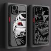 Phone Case for Apple iPhone 15 16 17 14Plus XS Max 7 8 13 Mini 12 13 11 Pro Max Soft Cover Racing Car Cool
