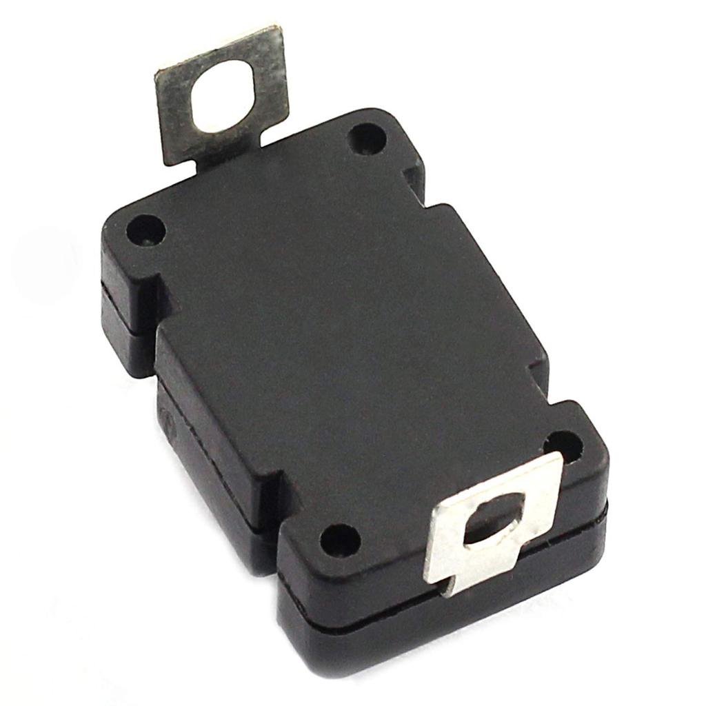 10pcs Self-Lock Push Button Switch KAN-28 for Flashlight SMD Type ON-Off Mini Switch (Bent Pin with Hole)