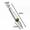 Stainless Steel Double-Sided Melon Baller - Fruit & Vegetable Carving Tool
