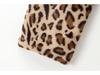 2024 Fall/Winter Faux Fur Leopard Print Mid-Length Coat