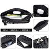 Kopfschicht Rindsleder Hüfttasche Herren Multifunktional Sport Leder Crossbody Handys Hochwertiges Gefühl
