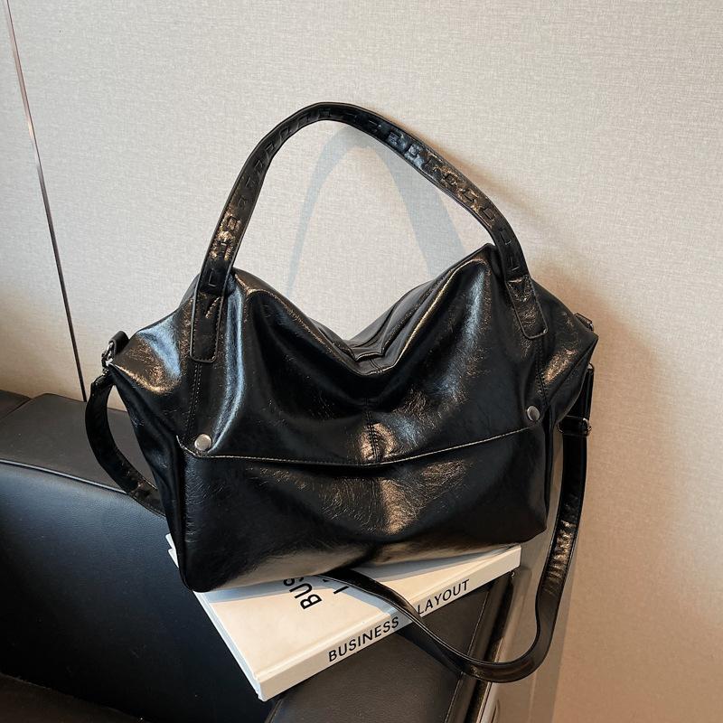 Retro Women's Bag Large-capacity Fashionable Single-shoulder Crossbody Bag Ladies' Handbag