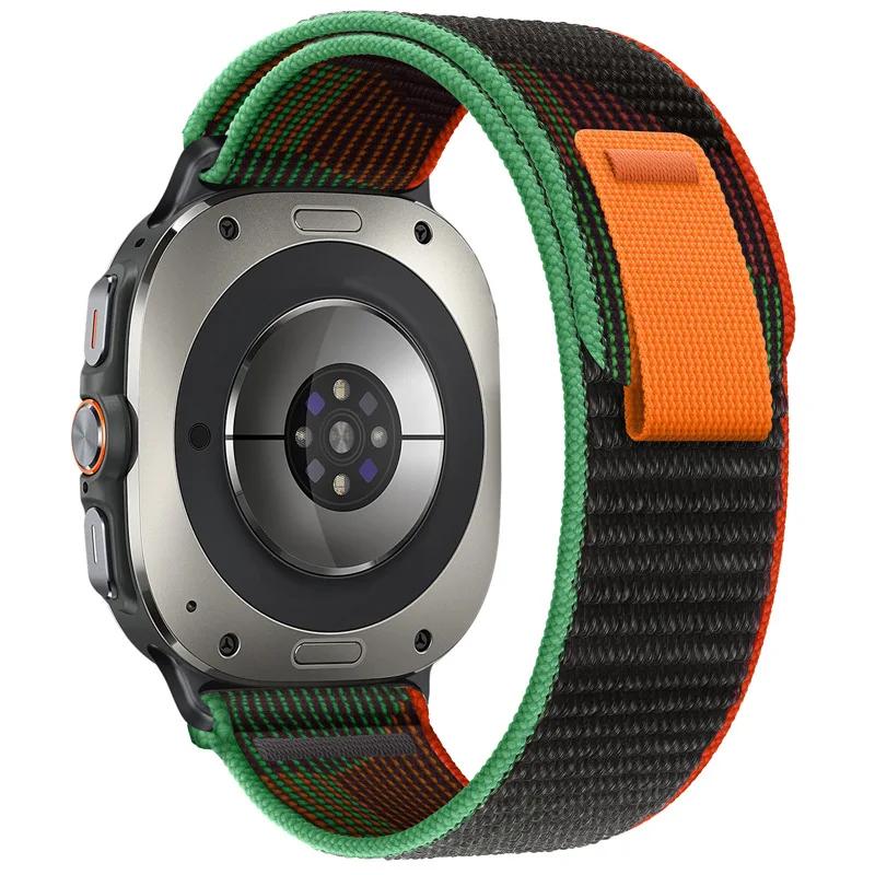 Bracelet For Samsung Galaxy Watch 8/8 Classic Strap 40/44 46mm Accessories Sport Nylon Trail Loop Correa Galaxy Watch Ultra Band