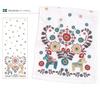 hiorie Face Towels, Gauze Towels, 3-Piece Set, Cute Travel Pattern, Made in Japan, Thin, Quick-Drying, Travel Series 3-Piece Set