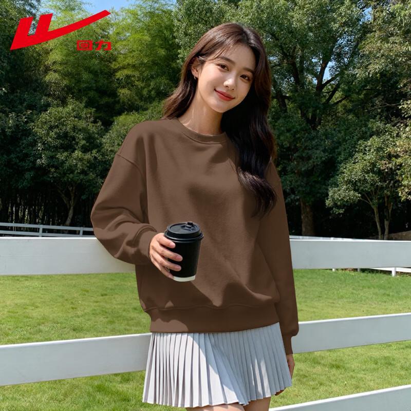 Warrior Women's Oversized Solid Color Sweatshirt