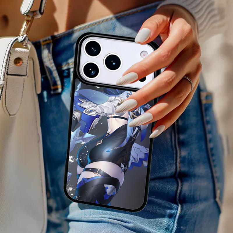 

Genshin Impact Eula Game Phone Case For iPhone 17 Air 14 15 13 12 Max Cover For Apple 14 15 16 16e 11 Pro Max Plus Coque iPhone 11pro