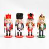 1 Pc Wooden Christmas Nutcracker Soldier,Traditional Painted Nutcracker Figures,Festive Collectible Christmas Party For Home