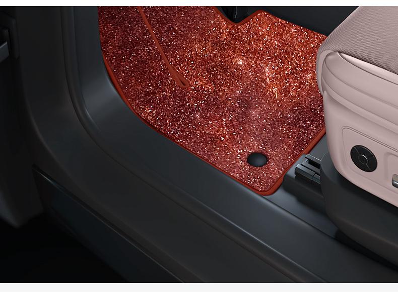 Ideal i6/i8 Starry Sky Carpet Floor Mats - Enhanced Velvet Car Accessories