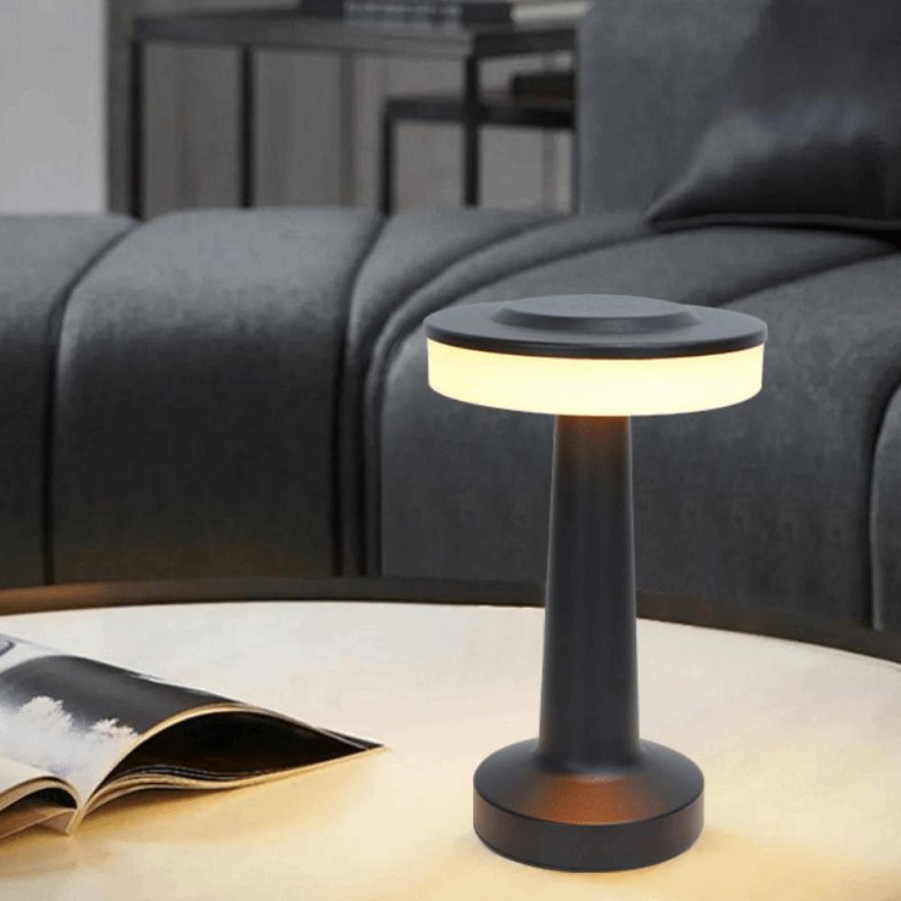 Retro Rechargeable Desk Lamp Vintage Wireless Reading Lamp LED Table Lamp  Restaurant Use