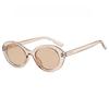 New Retro Oval T-shaped Sunglasses Women's Fashion Street Photography Trend Versatile Sunglasses UV400 Shades Eyewear
