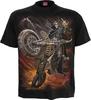 Spiral Direct Bicycle Life TShirt Biker Grim Reaper Skull Skeleton Tatoo Unisex T-Shirt