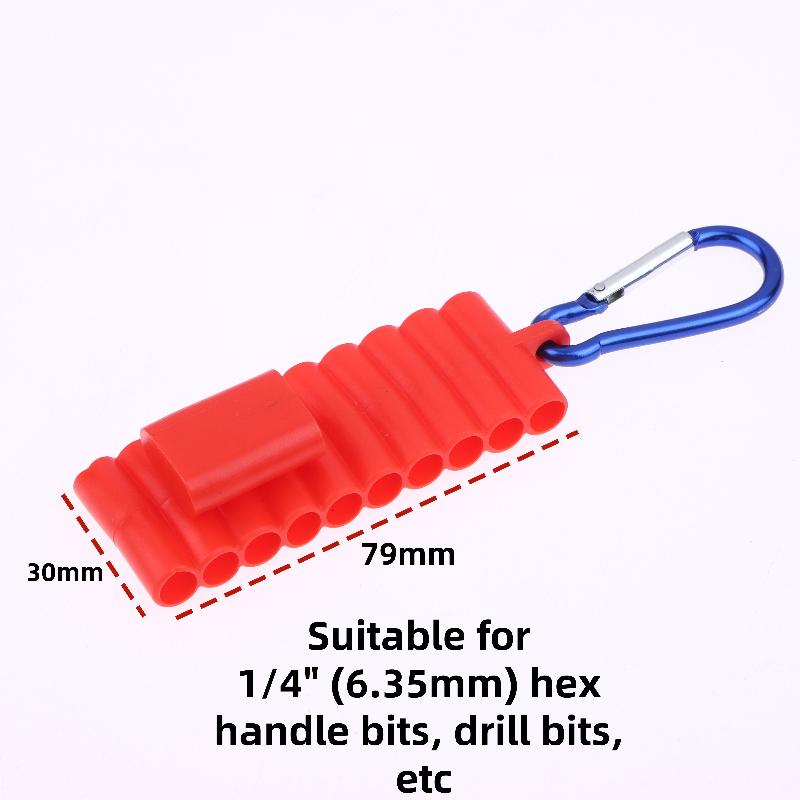 1Pcs 10/22 Holes Storage Case Organizer Screw Driver Head Drill Bits Stand Case Tools 1/4" Hex Shank Screwdriver Bit Holder