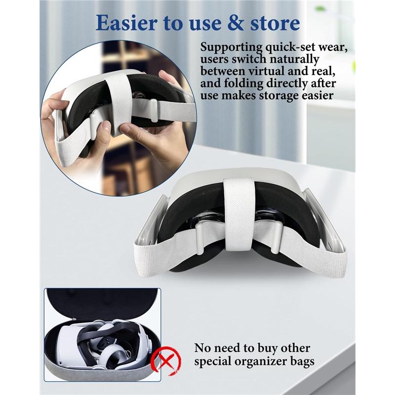 Kopfband für Oculus Quest 2 Headset, Ersatz-Kopfband Kompatibel mit Meta Quest 2 Kopfband & Oculus Quest 2