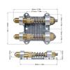 Silver+Golden Floating Tremolo Stopper Metal Material Brass Arming Adjuster  For Electric Guitar