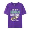 This Is My HuUnisex Costume Im Really A Sloth T Shirts Novelty Tshirt Cool T Shirt Homme Harajuku Fast Shipping