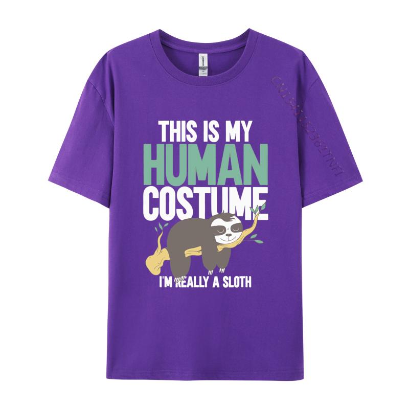This Is My HuUnisex Costume Im Really A Sloth T Shirts Novelty Tshirt Cool T Shirt Homme Harajuku Fast Shipping