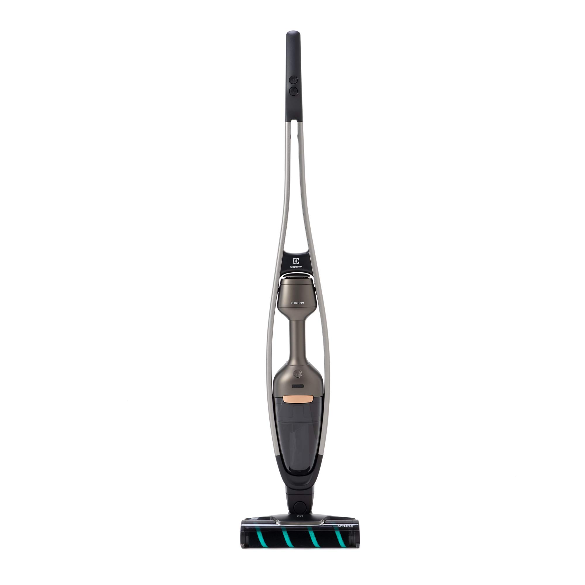 

Electrolux Vacuum Cleaner Cordless Stick PureQ9 Free Standing Up to 53 Minutes Operation Made of Heavy Duty Aluminum Handy Tangle Free Brush