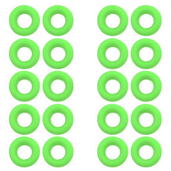 10 Pair Round Sports Anti-slip Soft Silicone Comfort Glasses Retainers Ear Hook