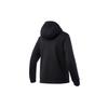 Li Ning Training Series Casual Sports Hooded Cardigan Sweatshirt Women Outerwear Standard-Black AWDQ314-1