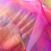 63in X 35in Rainbow Gradient Tulle Fabric DIY Handmade Sewing Baby Shower Tutu Skirt Background Wedding Party Decor Materials