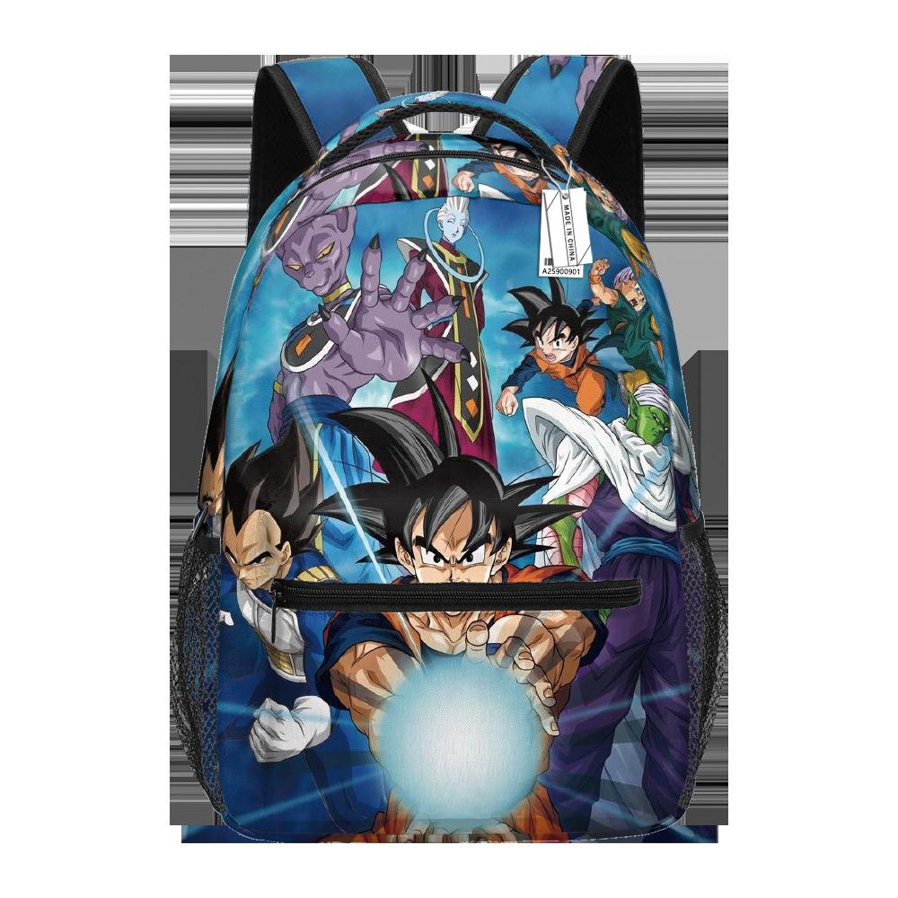 Dragon Ball Dragon Ball Student Backpack Primary And Secondary School Schoolbag Children'S Backpack Cartoon Animation Backpack