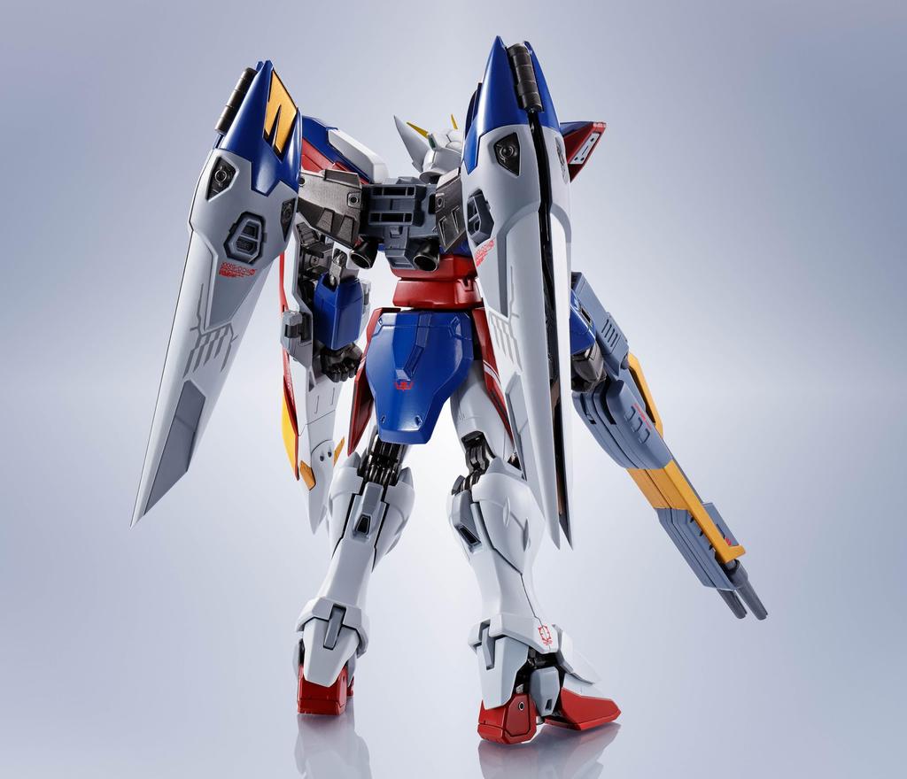 TAMASHII NATIONS METAL ROBOT SPIRITS New Mobile Suit Gundam Wing Wing Gundam Approximately and Action Figure [SIDE MS] Zero, 140mm, PVC, ABS, Die-cast