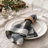 Alltags Familienessen Servietten Bunte Buffalo-Karo Servietten, Karomuster Baumwolle Leinen Retro Waschbar Stoff Hotelqualität Stoffserviette für Tisch, Hochzeit,