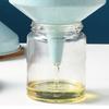 Portable Kitchen Tools Funnel for Oil Liquid Dispensing Reusable Plastic Funnels Household Liquid Oil Funnel Kitchen Supplies