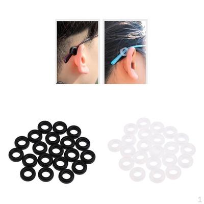 20 Pairs Sports Eyeglasses Holder Spectacles Retainer Comfortable Silicone Anti-slip for Kids