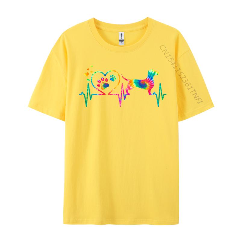 Dackel Doxie Weenie Mama Papa Herzschlag Hip Hop Herren T-Shirt Dabben Weihnachten Schneemann Herzschlag EKG Druck T-Shirts T-Shirt