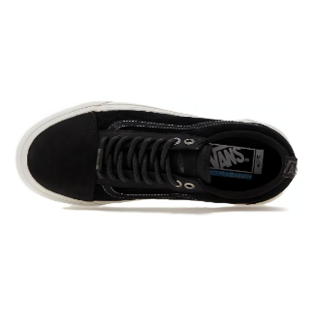 Vans Vault Slip Resistant Durable Low Top Skate Shoes Men Sneakers Black White VN0007Q9BLK1